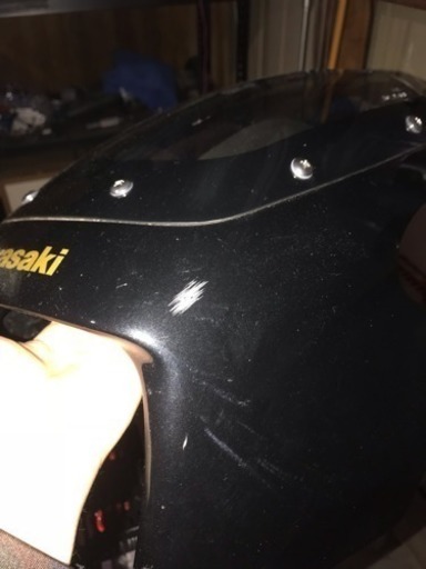 ZRXについてた角目とビキニカウルセットです