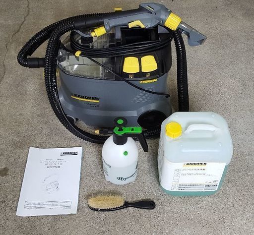ケルヒャー業務用カーペットリンスクリーナーPuzzi8/1C　単品出品　美品中古　おまけ付き！ 1月15日までにご購入の方に限り￥3000円の割引有り！