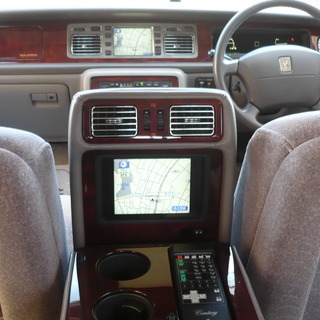 ★美車★センチュリー★純正ナビ★純正ドアミラー★純正サイドカーテン★純正リア電動カーテン★ＥＴＣ付★車検３２年６月の画像