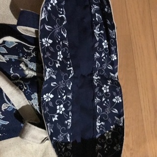 和のテイスト レッスンバッグの画像