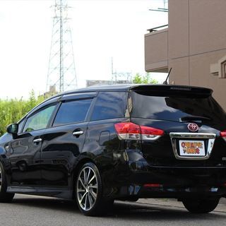 【車検２年付】トヨタ ウィッシュ 1.8 S 社外18inアルミ/車高調/ナビ/地デジ☆自社ローン・オートローン全国対応の画像