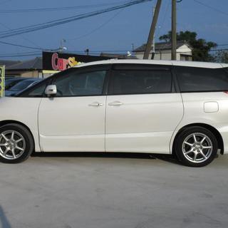 トヨタ　エスティマ　アエラス　Ｇ　７人乗　Ｗパワースライド　１年保証　カーローン：リース支援対象車の画像