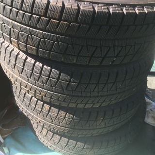 トヨタ純正スタッドレスタイヤホイールの画像