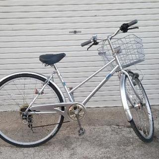 27インチ自転車(６段変速)