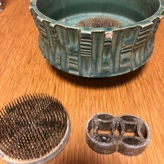 【価格更新しました】花器（けんざん付き）の画像