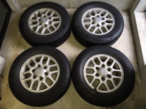 【スタッドレス】エルグランドE50純正アルミ付 215/65R/15