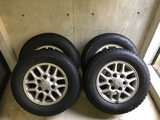 【スタッドレス】エルグランドE50純正アルミ付 215/65R/15