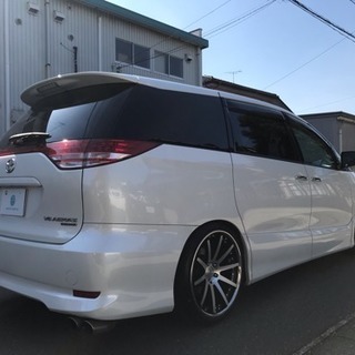エスティマ 3.5 アエラス Sパッケージ 20インチAW 車高調ローダウン  タイヤ、アルミホイール新品！の画像