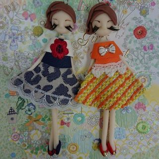 ラメルヘンテープを使ったバッグです♡の画像