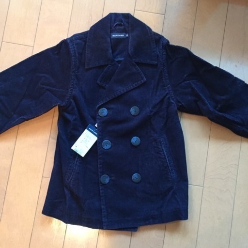 新品 ラルフローレンネイビーコート120