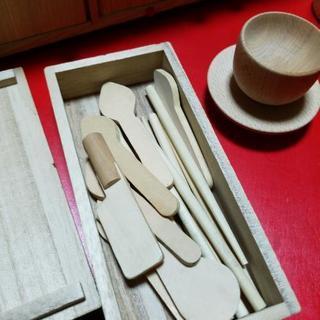 美品　木のおままごとセットの画像