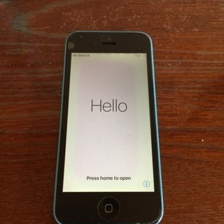 iPhone 5c blueの画像