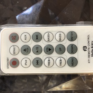 ハローキティ スピーカー（iPod 用）の画像