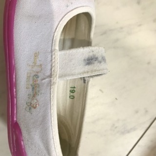 シューズ 上履き 上靴 上履 19cmの画像