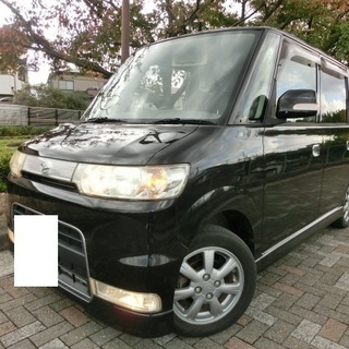★売約済み　大幅値下げ！１８年　タントカスタムＸ　４ＷＤ　ブラッ...