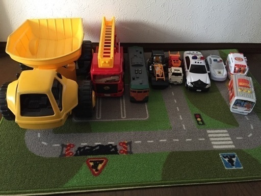 車や電車のセット