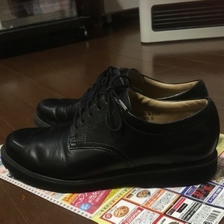 紳士用 合皮シューズ ビジネスシューズ 25.5㎝の画像