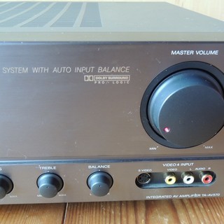 ＳＯＮＹ　ＡＶサラウンドアンプ　ＴＡ－ＡＶ５７０　リモコン付属　の画像