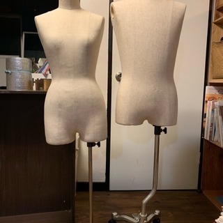 交渉成立 メンズ レディース トルソー ディスプレイ用の画像