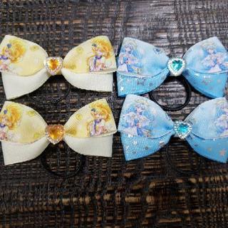 ハンドメイド　リボン　ヘアゴム　東大阪市　大東市の画像