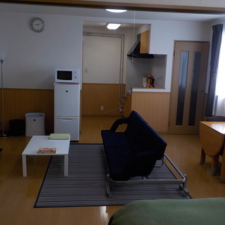 マンスリー・ウィークリーでのご契約が可能な家具・家電付の禁煙ルー...