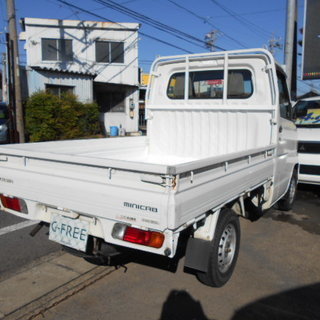 三菱　ミニキャブトラック　Ｖタイプ　エアコン付き　三方開　タイミングベルト交換済み！の画像