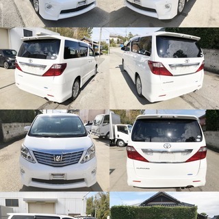 4WD　20　アルファード　240S　両側パワスラ/HDDナビ/地デジ/FDモニター/ETC　予備検査取得済み！！の画像