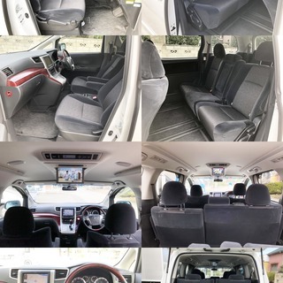 4WD　20　アルファード　240S　両側パワスラ/HDDナビ/地デジ/FDモニター/ETC　予備検査取得済み！！の画像