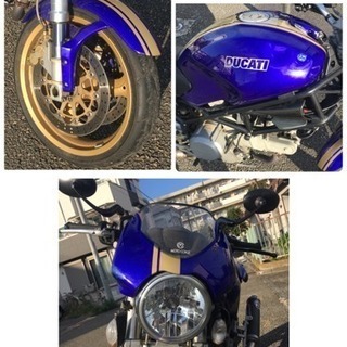 大幅値引  川崎市 ドゥカティ モンスター400 カスタム 現状渡し 低走行車の画像