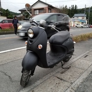 【良品実働】原付 ヤマハ ビーノ マッドブラック 4st