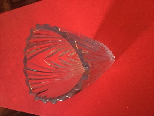 クリスタル花器