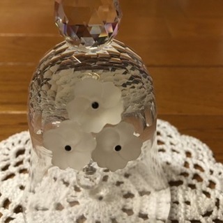 スワロフスキー ディナーベル Lサイズ 美品　の画像