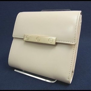 【美品】Cartier カルティエ ラブコレクション レザー 三つ折り財布