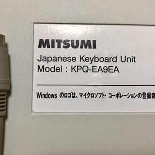 キーボード (PS2接続タイプ) 無料で差し上げますの画像