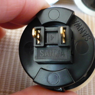 未使用品　アーケードスティック用・ハメ込み式押しボタン　φ30　黒の画像