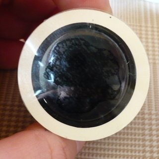 未使用品　アーケードスティック用・ハメ込み式押しボタン　φ30　黒の画像