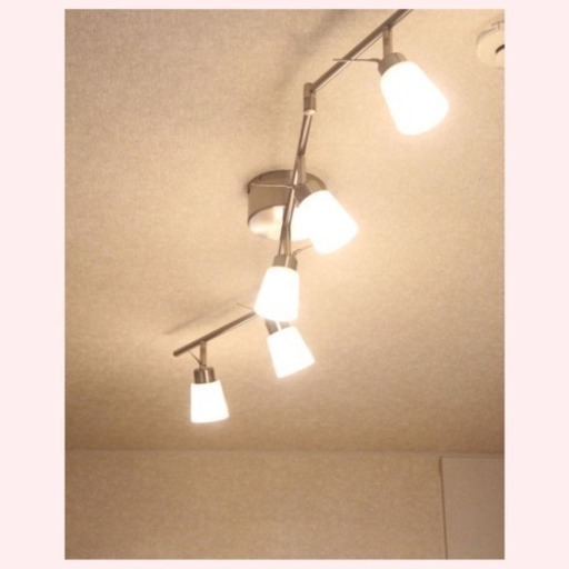 2個セット IKEA 未使用 販売終了の電球付き☆組み立て済みシーリング 箱無し