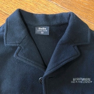 超美品 bebe フォーマル　セレモニー　フランネル テーラード風ジャケット コートの画像