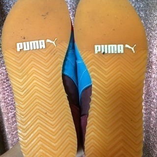 使用少 レア 美品 レディース プーマ バレレーサーJ サイズ23.5cm 格安 早い者勝ち！の画像