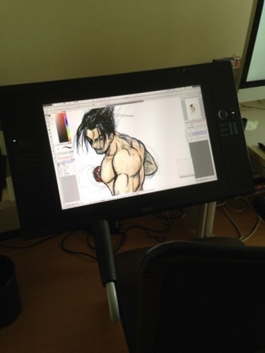 【中古】ワコム 液晶ペンタブレット 24.1インチ タッチ機能搭載 Cintiq24HD touch DTH-2400/K0