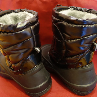 スノーブーツ　黒　22.0cmの画像