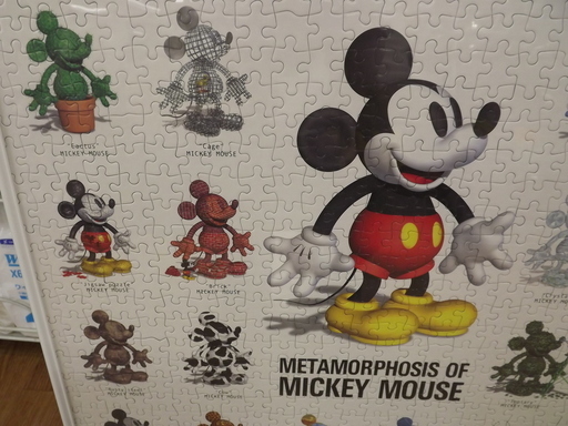 ジグソーパズル 完成品 メタモルフォシスオブミッキーマウス (51x73