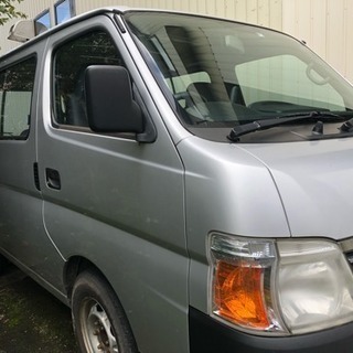 日産 キャラバン バン 希少8人乗りの画像