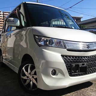 ★全国ローンOK★自社ローン可能★パレットSW★4WD★SDナビ...