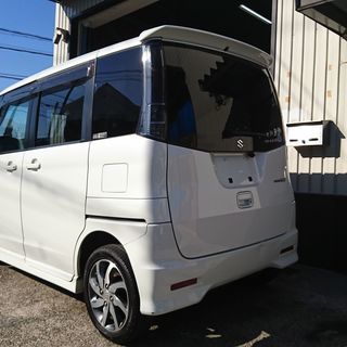 ★全国ローンOK★自社ローン可能★パレットSW★4WD★SDナビ★ワンセグ★バックカメラ★電動スライド★ETCの画像