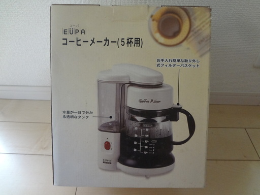 ☆コーヒーメーカー　EUPA　※新品です！