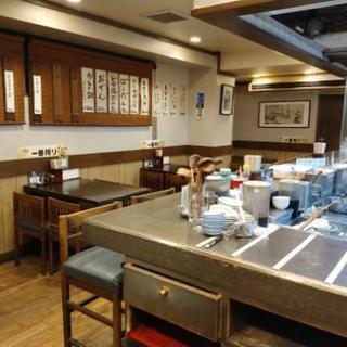 ！めん処かみや 西日暮里！ホールアルバイト募集！の画像