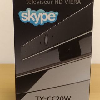 Skypeに！ビエラ コミュニケーションカメラ TY-CC20Wの画像