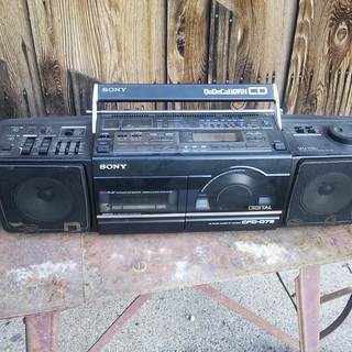 SONY DoDeCa HORN CD ラジオカセット　ドデカホ...