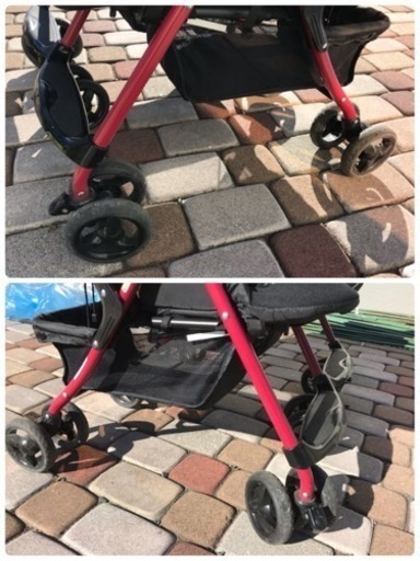 双子用  ベビーカー  ツインハート